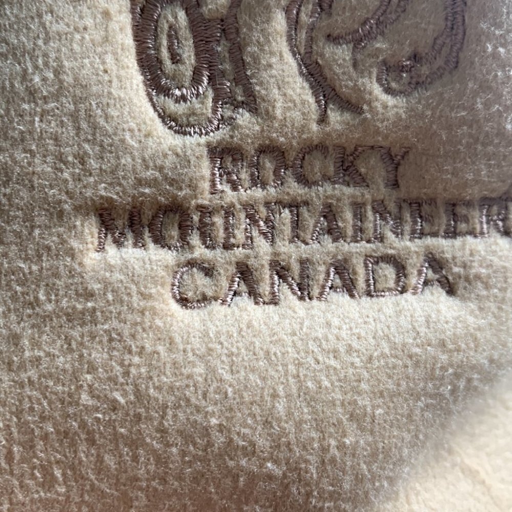 Vintage Sherpa Lined Vest Cabin Core Rustic Western Cozy Layer Large Canada - Picture 11 of 11